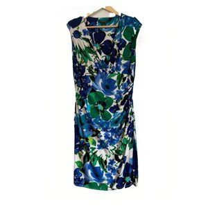 Lauren Ralph Lauren Ruched Career Dress Size 12 Professional Corpcore Business